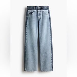 STELLA MCCARTNEY H&M
TWO-TONE STRAIGHT-LEG JEANS